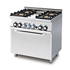 RM GASTRO Gas Cooker with 4 Burners and Electric Oven, 21,05 kW RM GASTRO Gas Cooker with 4 Burners and Electric Oven, 21,05 kW