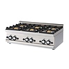 RM GASTRO Countertop Gas Cooker with 6 Double-Crown Burners, 27 kW RM GASTRO Countertop Gas Cooker with 6 Double-Crown Burners, 27 kW