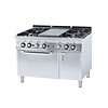 RM GASTRO Cast-Iron Gas Cooker with 4 Burners and Cooking Hob, CupBoard and Gas Oven, 43,5 kW RM GASTRO Cast-Iron Gas Cooker with 4 Burners and Cooking Hob, CupBoard and Gas Oven, 43,5 kW