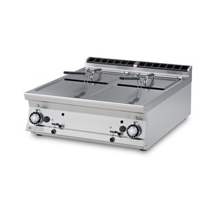 RM GASTRO 2-Tank Countertop Gas Fryer 2 x 13 L, 24 kW RM GASTRO 2-Tank Countertop Gas Fryer 2 x 13 L, 24 kW