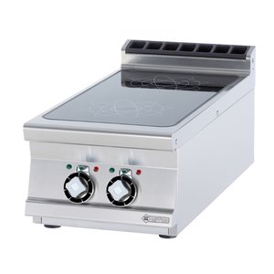 RM GASTRO Countertop Double Induction Cooker , 10 kW