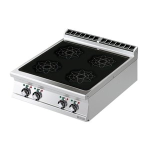 RM GASTRO Four Zone Countertop Induction Cooker , 20 kW