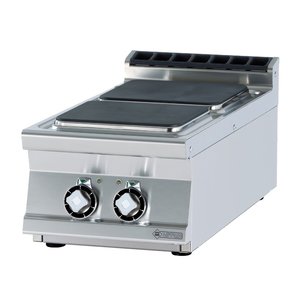 RM GASTRO Countertop Electric Cooker with 2 Hot Plates, 8 kW RM GASTRO Countertop Electric Cooker with 2 Hot Plates, 8 kW