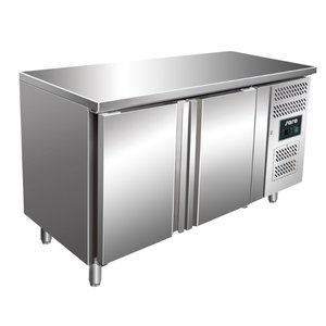 Saro Double Door Freezer Table 205 L, from -10 °C to -20 °C, Side-Mounted Compressor Saro Double Door Freezer Table 205 L, from -10 °C to -20 °C, Side-Mounted Compressor