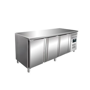 Saro Tripple Door Freezer Table 358 L, from -10 °C to -20 °C, Side-Mounted Compressor Saro Tripple Door Freezer Table 358 L, from -10 °C to -20 °C, Side-Mounted Compressor