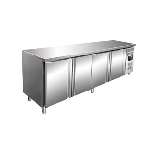 Saro Four Door Freezer Table 476 L, from -10 °C to -20 °C, Side-Mounted Compressor Saro Four Door Freezer Table 476 L, from -10 °C to -20 °C, Side-Mounted Compressor