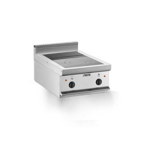 Saro Countertop Electric Cooker with 2 Hot Zones ø 230 mm, 5 kW Saro Countertop Electric Cooker with 2 Hot Zones ø 230 mm, 5 kW