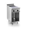 Saro Induction Cooker with 2 Hot Zones on an Open Base, 7 kW Saro Induction Cooker with 2 Hot Zones on an Open Base, 7 kW