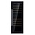 Saro 1-Door Wine Cooler 379 L, 154 Bottles, from 5 °C to 22 °C, Hinged Door, Black