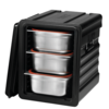 Saro Front Loading Insulated Food Container 83 L Black, Rees