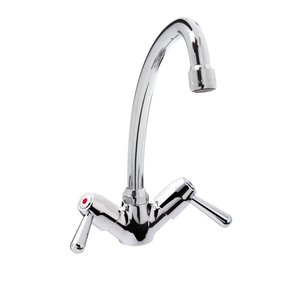Saro Bateria zlewozmywakowa stojąca z mieszlnikiem jednootworowa, wysokość 280 mm Saro Bateria zlewozmywakowa stojąca z mieszlnikiem jednootworowa, wysokość 280 mm