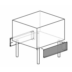 Diamond Lateral inox panels, grill G22/GPLP4-N & G22/GPLP8-N Diamond Lateral inox panels, grill G22/GPLP4-N & G22/GPLP8-N