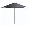 XXLselect Parasol kwadratowy Eden Milan 2,5 x 2,5 m, czarny