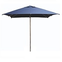 XXLselect Eden Milan Square Parasol 2.5 x 2.5m Blue