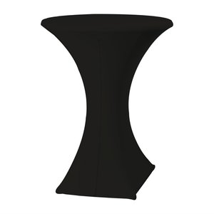 XXLselect Pokrowiec stołowy  Ø80-85cm Czarny XXLselect Pokrowiec stołowy  Ø80-85cm Czarny