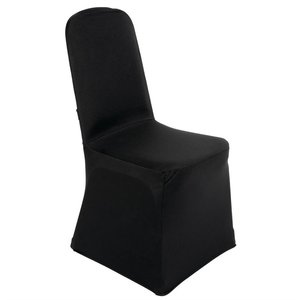 Bolero Banquet Chair Cover Black Bolero Banquet Chair Cover Black
