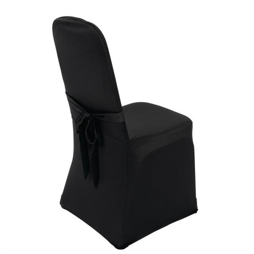 Bolero Banquet Chair Cover Black Bolero Banquet Chair Cover Black