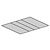 RM GASTRO VL - LS Grates guide for refrigerated cabinets - 2 pcs.