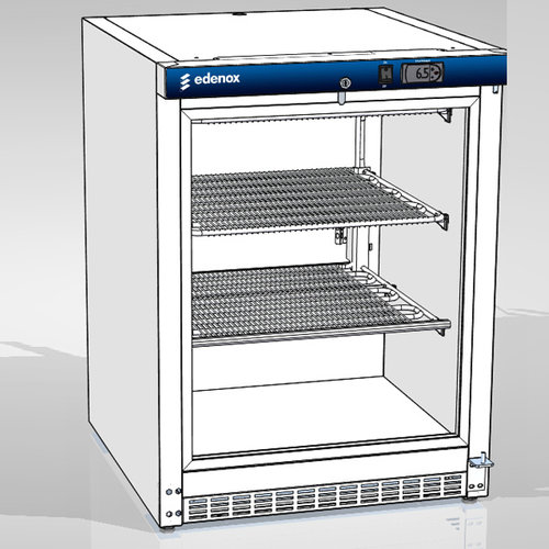 Edenox Szafa mroźnicza 150 L, -22 °C do -15 °C Edenox Szafa mroźnicza 150 L, -22 °C do -15 °C