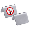 Contacto No Smoking Sign with 3 cm coloured sticker "No Smoking"