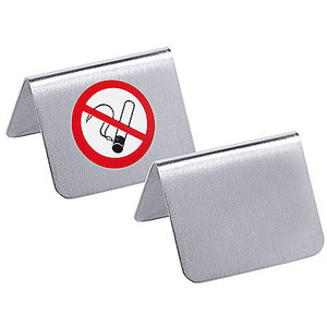 Contacto No Smoking Sign with 3 cm coloured sticker "No Smoking" Contacto No Smoking Sign with 3 cm coloured sticker "No Smoking"