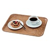 Cambro Laminate Rectangular Canteen Tray 430 x 330 mm Brown