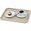 Cambro Laminate Rectangular Canteen Tray 430 x 330 mm Beige