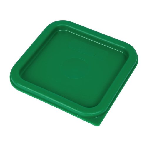 Cambro Camsquare Food Storage Container Lid Green Cambro Camsquare Food Storage Container Lid Green