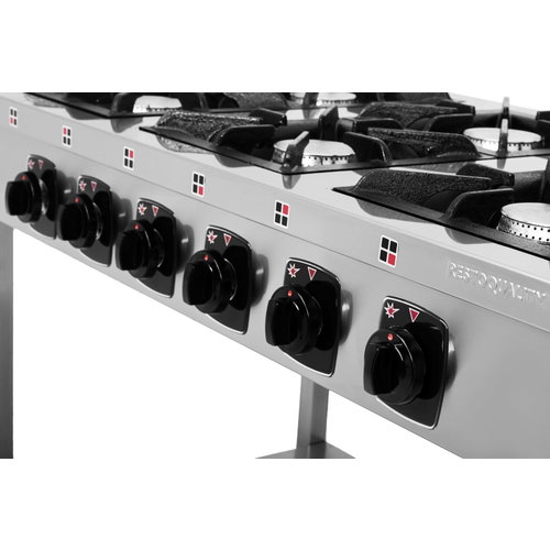 Resto Quality Kuchnia gazowa 4 palnikowa na podstawie otwartej 42 kW Resto Quality Kuchnia gazowa 4 palnikowa na podstawie otwartej 42 kW