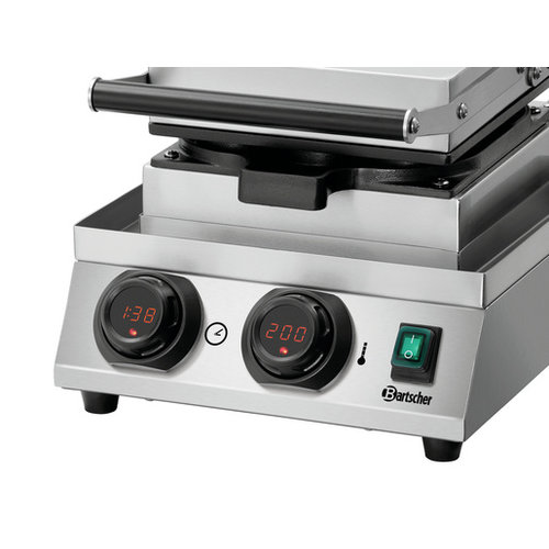 Bartscher Gofrownica do Donoutów z płytą grzewczą z aluminium, 300x390x(h)250 mm