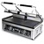 Potis Grill kontaktowy podwójny, żeliwny, elektryczny, ryflowany, 3,5 kW, 230V, 560x440x(h)300 mm