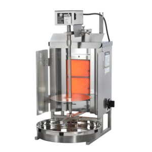 Potis Kebab gazowy jedna strefa grzewcza, wsad 7 kg, 3,5 kW, 330x320x(h)605 mm Potis Kebab gazowy jedna strefa grzewcza, wsad 7 kg, 3,5 kW, 330x320x(h)605 mm