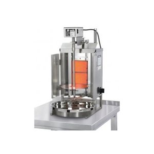 Potis Kebab gazowy 3 palniki, wsad 15kg, 5,25 kW, 500x395x(h)795 mm z tacą na tłuszcz o wym. 500x500 mm Potis Kebab gazowy 3 palniki, wsad 15kg, 5,25 kW, 500x395x(h)795 mm z tacą na tłuszcz o wym. 500x500 mm