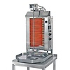 Potis Kebab elektryczny, 2 palniki, wsad 30 kg, 400V, 6 kW, 500x450x(h)920 mm z tacą na tłuszcz o wym. 500x500 mm Potis Kebab elektryczny, 2 palniki, wsad 30 kg, 400V, 6 kW, 500x450x(h)920 mm z tacą na tłuszcz o wym. 500x500 mm