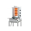 Potis Kebab gazowy 3 palniki, wsad 40 kg, 10,5 kW, dolny napęd 3,5 W, 760x620x(h)840 mm Potis Kebab gazowy 3 palniki, wsad 40 kg, 10,5 kW, dolny napęd 3,5 W, 760x620x(h)840 mm