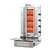 Potis Kebab gazowy 4 palniki, wsad 70 kg, 14 kW, dolny napęd 11,5 W 629x760x(h)1040 mm Potis Kebab gazowy 4 palniki, wsad 70 kg, 14 kW, dolny napęd 11,5 W 629x760x(h)1040 mm