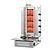 Potis Kebab gazowy 4 palniki, wsad 70 kg, 14 kW,629x760x(h)1040 mm
