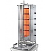Potis Kebab gazowy 5 stref grzewczych, wsad 120 kg, 17,5 kW, 600x660x(h)1220 mm z tacą na tłuszcz o wym. 650x650 mm Potis Kebab gazowy 5 stref grzewczych, wsad 120 kg, 17,5 kW, 600x660x(h)1220 mm z tacą na tłuszcz o wym. 650x650 mm