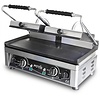 Potis Grill kontaktowy podwójny, żeliwny, elektryczny, 1/2 gładka 1/2 ryflowana, 3,5 kW, 230V, 560x440x(h)300 mm