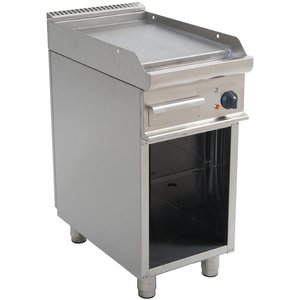 Saro Elektryczna płyta grillowa 395 x 530 mm, gładka, 5,4 kW, 400V na podstawie półotwartej Saro Elektryczna płyta grillowa 395 x 530 mm, gładka, 5,4 kW, 400V na podstawie półotwartej