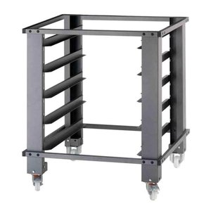 Moretti Forni Podstawa stalowa na kołach z prowadnicami, H - 1000 mm, MORETTI FORNI Moretti Forni Podstawa stalowa na kołach z prowadnicami, H - 1000 mm, MORETTI FORNI