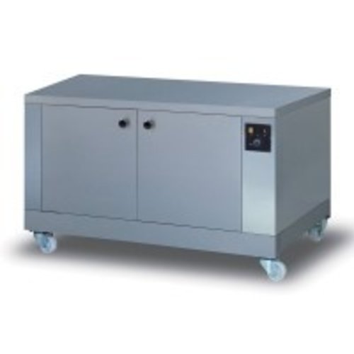 Moretti Forni Podstawa stalowa z komorą rozrostu na kołach, H - 800 mm, MORETTI FORNI Moretti Forni Podstawa stalowa z komorą rozrostu na kołach, H - 800 mm, MORETTI FORNI