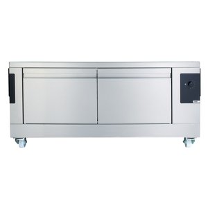 Moretti Forni Podstawa stalowa z komorą rozrostu na kołach, H - 600 mm, MORETTI FORNI Moretti Forni Podstawa stalowa z komorą rozrostu na kołach, H - 600 mm, MORETTI FORNI