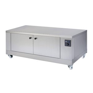 Moretti Forni Podstawa stalowa z komorą rozrostu na kołach, H - 800 mm, MORETTI FORNI Moretti Forni Podstawa stalowa z komorą rozrostu na kołach, H - 800 mm, MORETTI FORNI