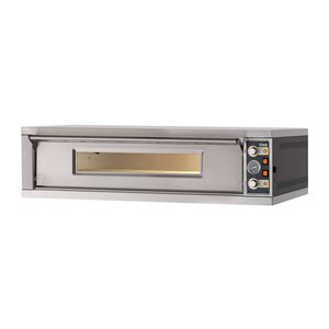 Moretti Forni Piec 1-komorowy do pizzy, elektryczny 8,2 kW, manualny, 1320x1000x370 mm, 6xØ300 mm, MORETTI FORNI