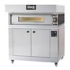 Moretti Forni Piec 1-komorowy do pizzy, elektryczny 8,2 kW, manualny, 1320x1000x370 mm, 6xØ300 mm, MORETTI FORNI