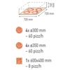 Moretti Forni Piec 2-komorowy do pizzy, elektryczny 12 kW, manualny, 990x1060x660 mm, 8xØ300 mm, MORETTI FORNI Moretti Forni Piec 2-komorowy do pizzy, elektryczny 12 kW, manualny, 990x1060x660 mm, 8xØ300 mm, MORETTI FORNI
