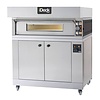 Moretti Forni Piec 1-komorowy do pizzy, elektryczny 11,6 kW, manualny, 1320x1400x370 mm, 9xØ300 mm, MORETTI FORNI