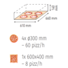 Moretti Forni Piec 2-komorowy do pizzy, elektryczny 8,4 kW, sterowanie elektroniczne, 850x930x660 mm, 8xØ300 mm, MORETTI FORNI