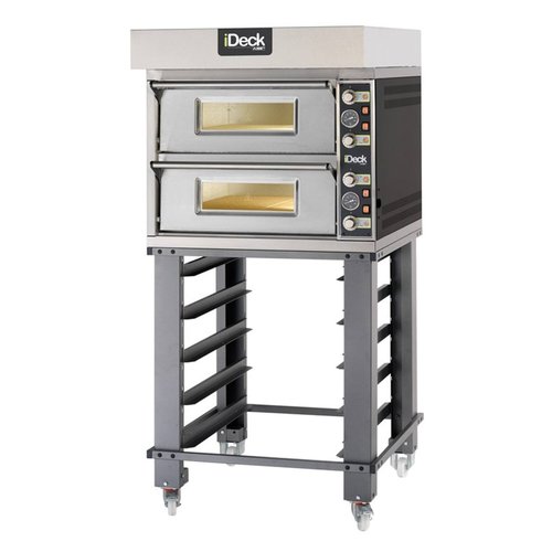 Moretti Forni Piec 2-komorowy do pizzy, elektryczny 15,4 kW, manualny, 930x1400x660 mm, 12xØ300 mm, MORETTI FORNI Moretti Forni Piec 2-komorowy do pizzy, elektryczny 15,4 kW, manualny, 930x1400x660 mm, 12xØ300 mm, MORETTI FORNI